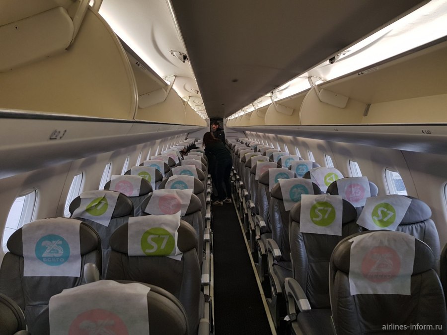 E170 s7 салон