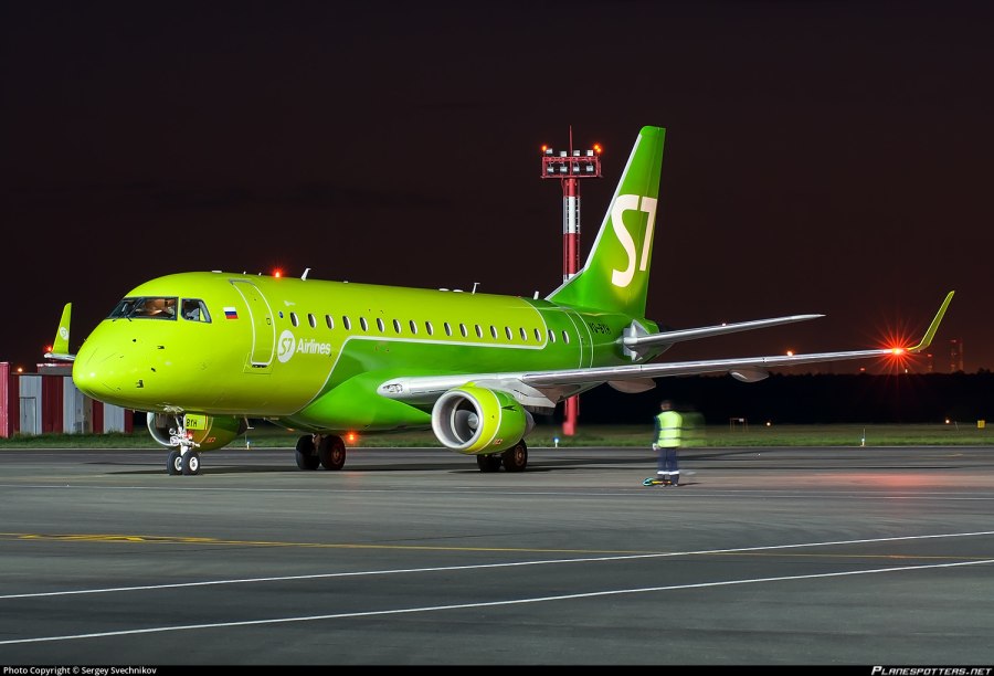 Самолеты s7 Airlines Новосибирск