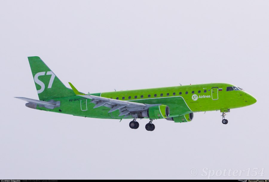 Embraer 170 s7 в ливрее one World