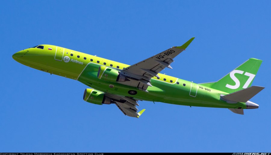 S7 Airlines Embraer 170