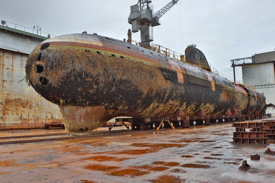 Атомная подводная лодка к-3 Ленинский комсомол