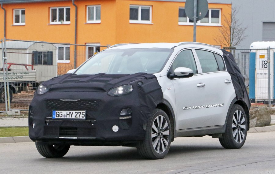 Новый Kia Sportage без камуфляжа