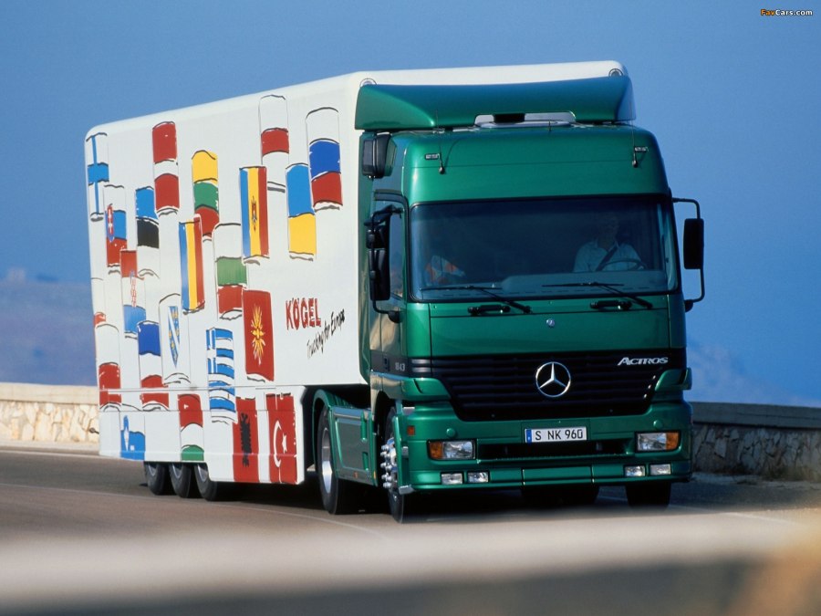 Мерседес Actros mp1