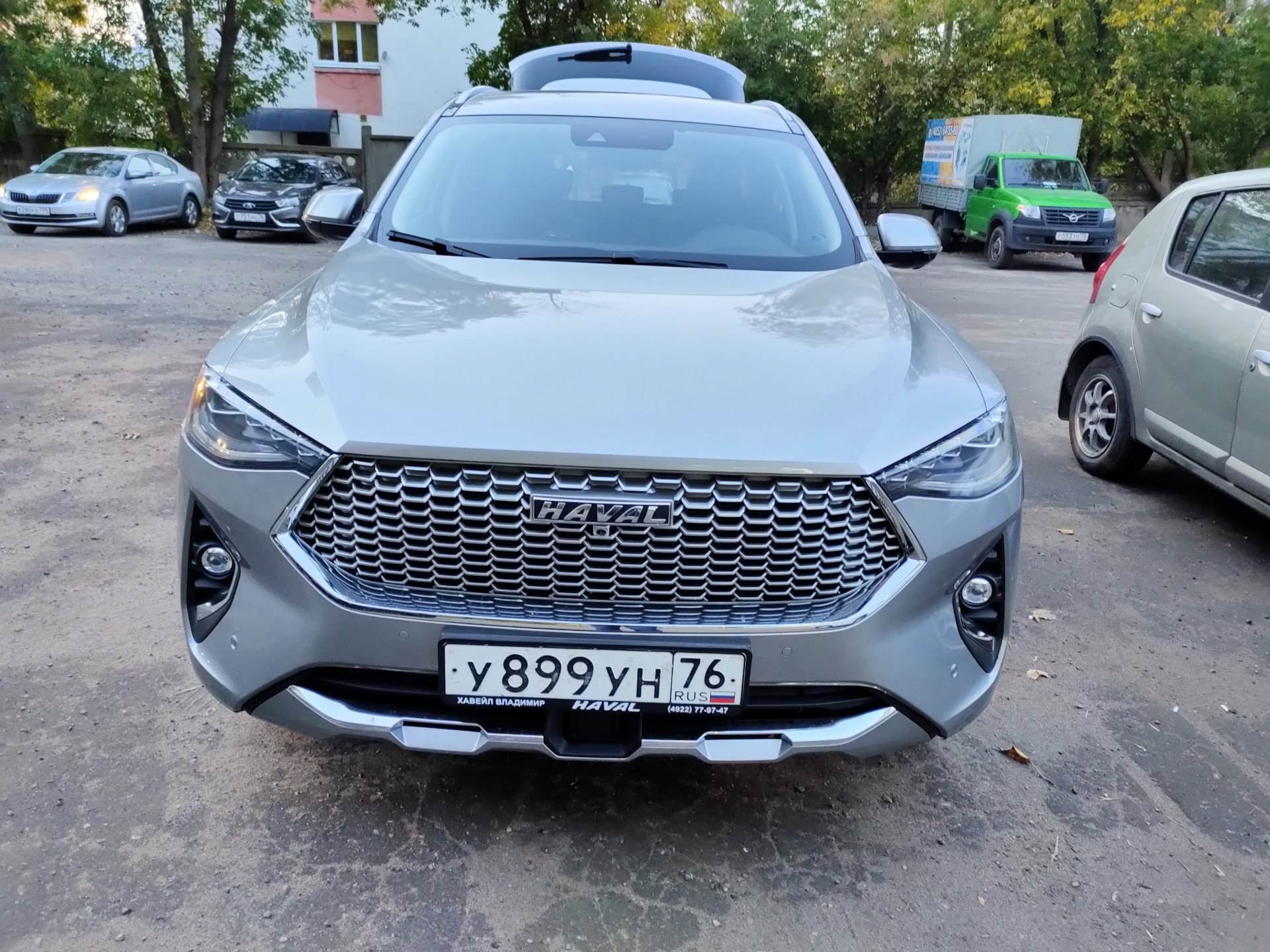 Haval f7 серый фото