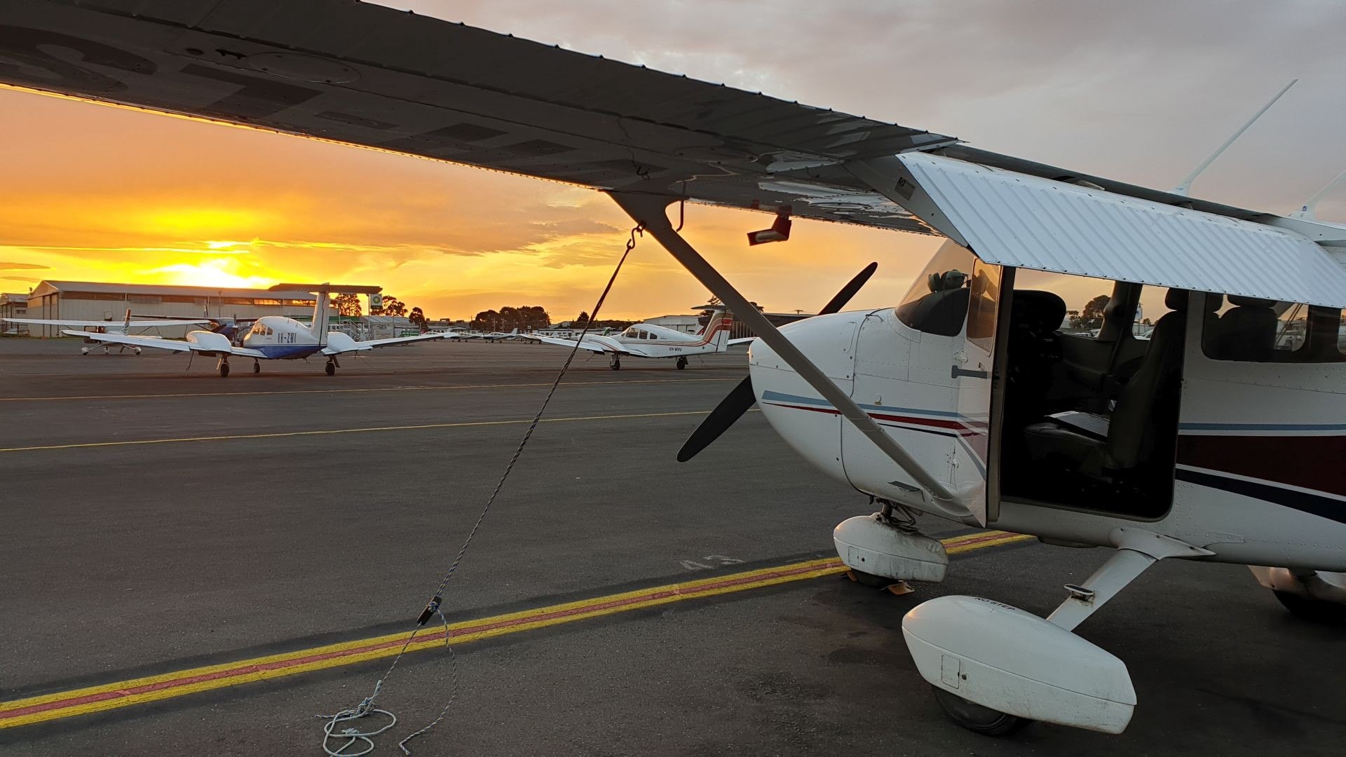 Cessna 172 РІ РїРѕР»С‘С‚Рµ