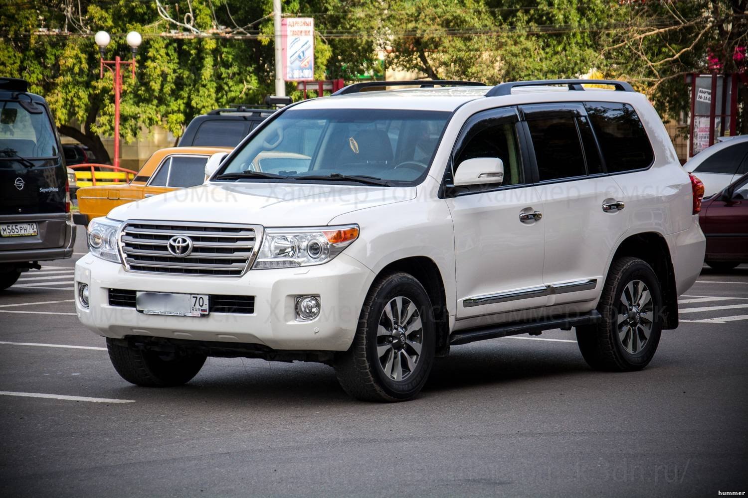 Toyota Land Cruiser Р±РµР»С‹Р№