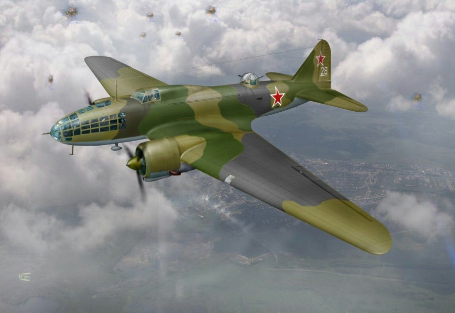 Дальний бомбардировщик ил-4