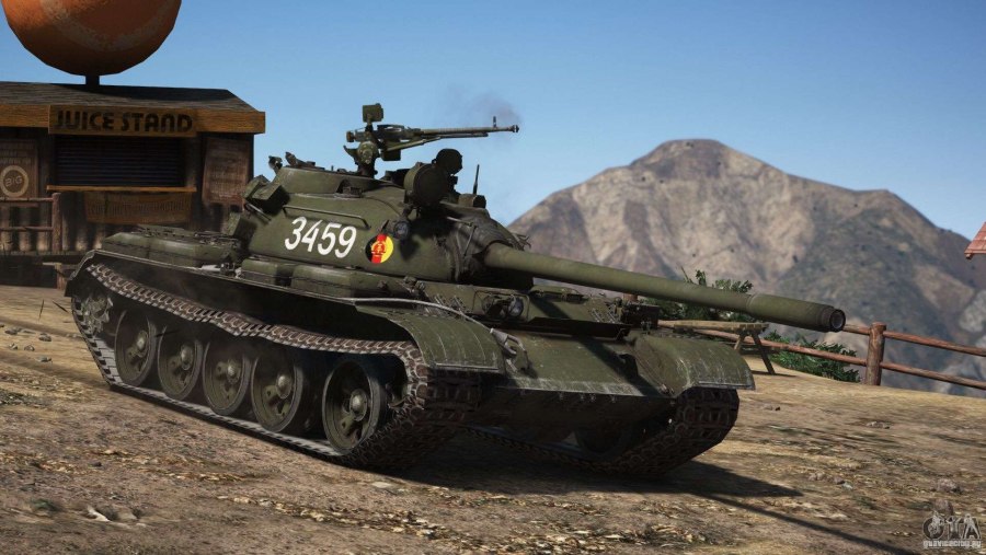 Т55а танк WOT