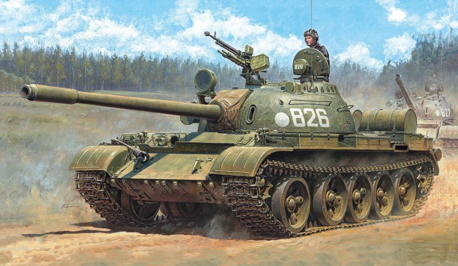 Советский танк т 55