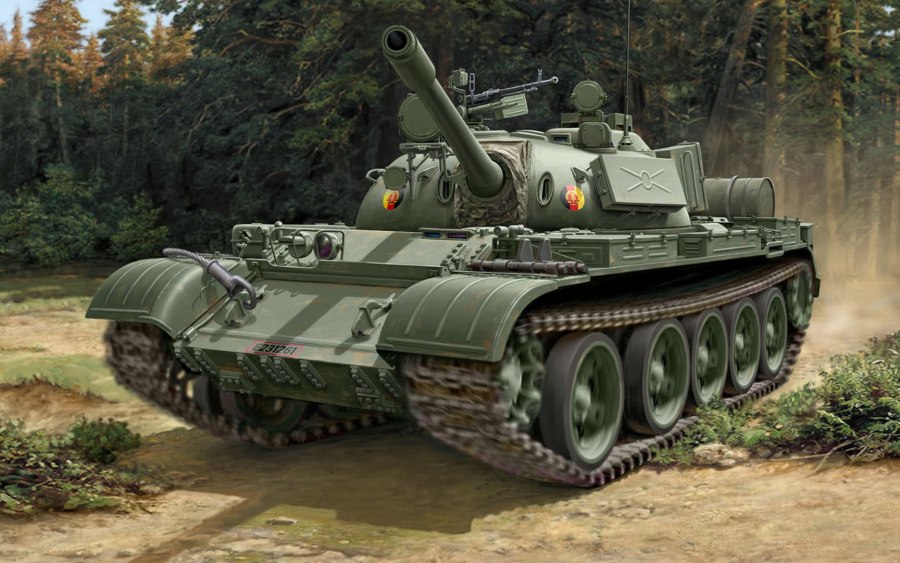 Т-55 ГДР танк