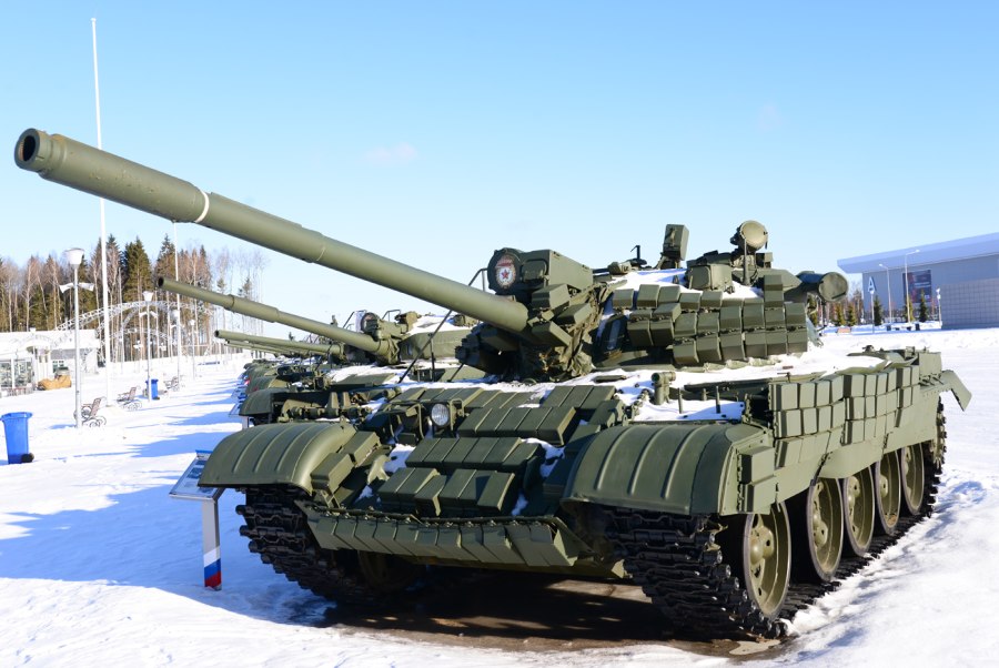 Танк т-55амв