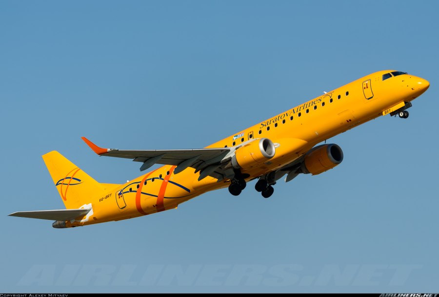 Самолёт Embraer 190 схема