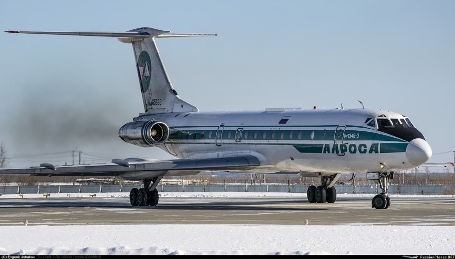 Ту 134б 3 АЛРОСА