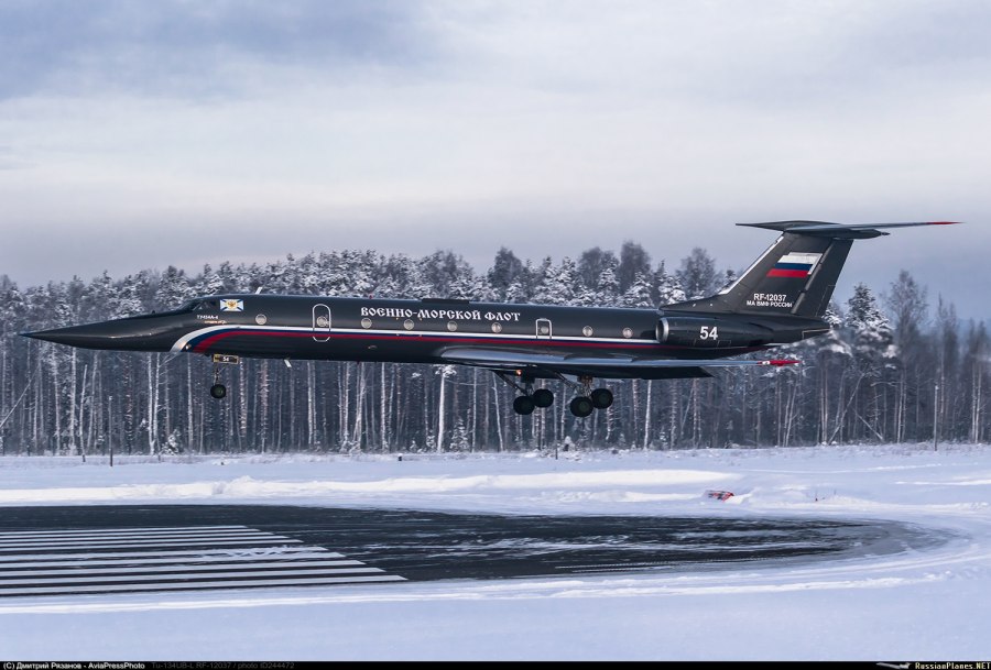 Ту 134 черная Жемчужина