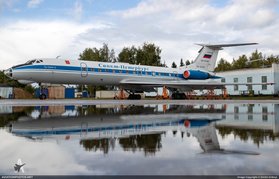 Ту-134 Санкт-Петербург ВВС