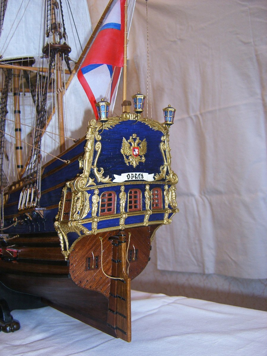 Фрегат Орел 1668 модель