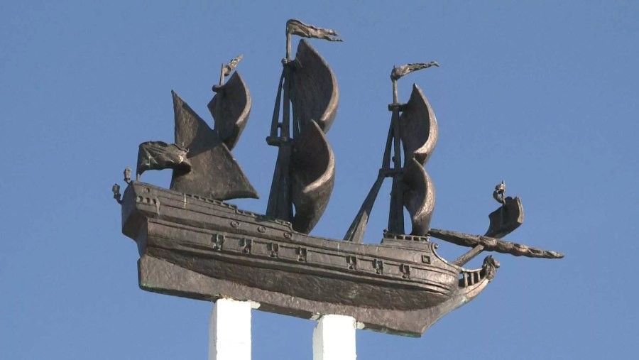 Фрегат Орел 1668 модель