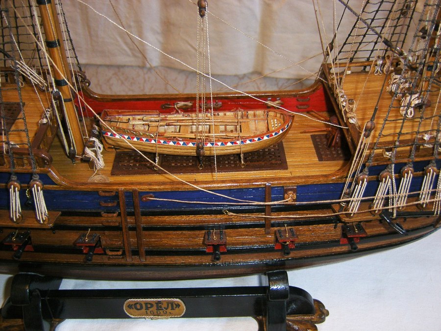 Фрегат Орел 1668 модель