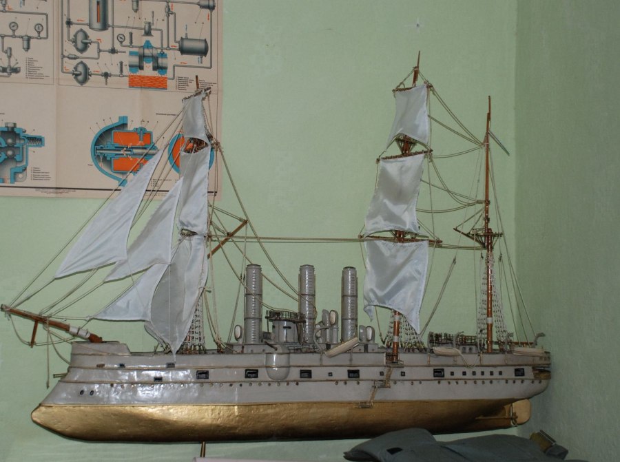 Фрегат Орел 1668 модель