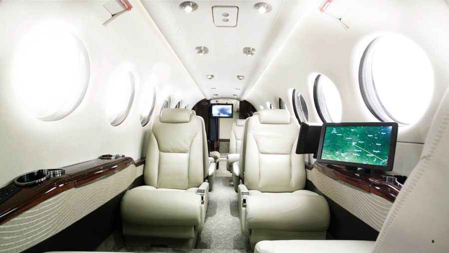 Beechcraft King Air 350i салон