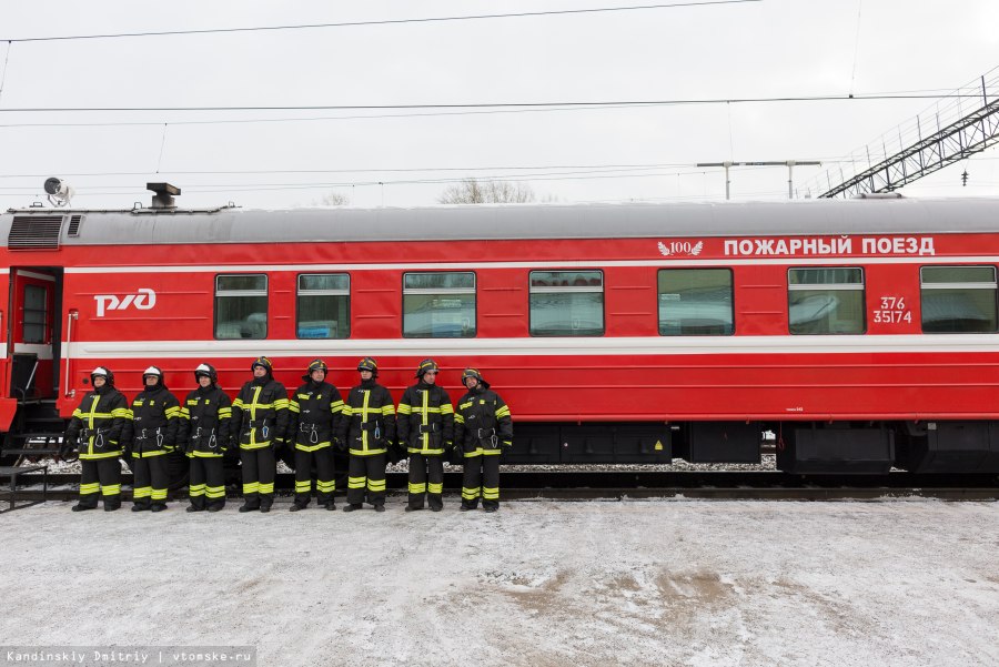 Пожарный поезд Беломорск