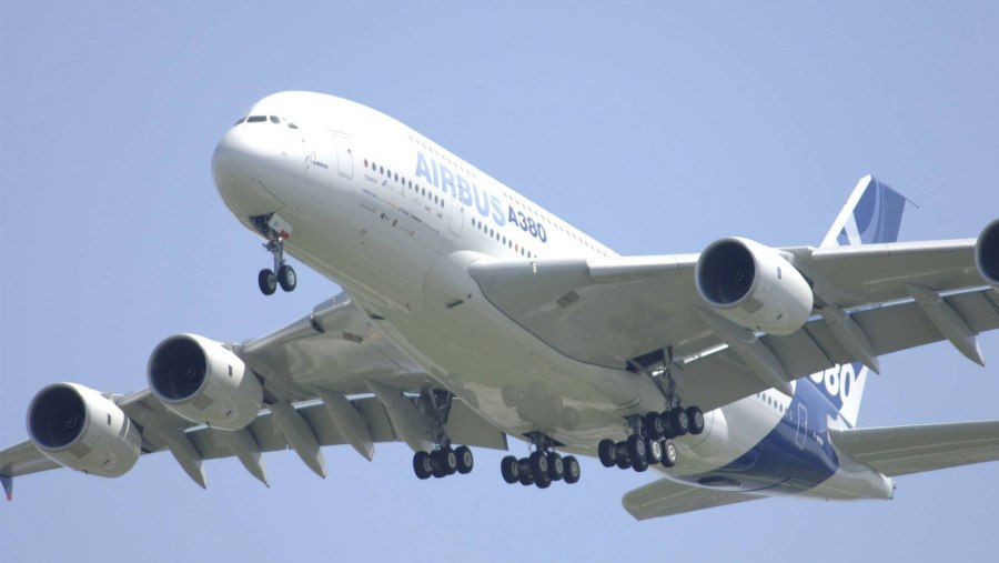 Самый большой пассажирский самолет в мире Airbus a380