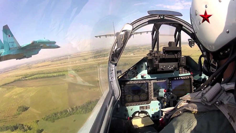 Су-27см3 кабина