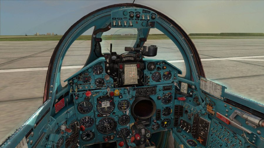 DCS Су 25т кабина
