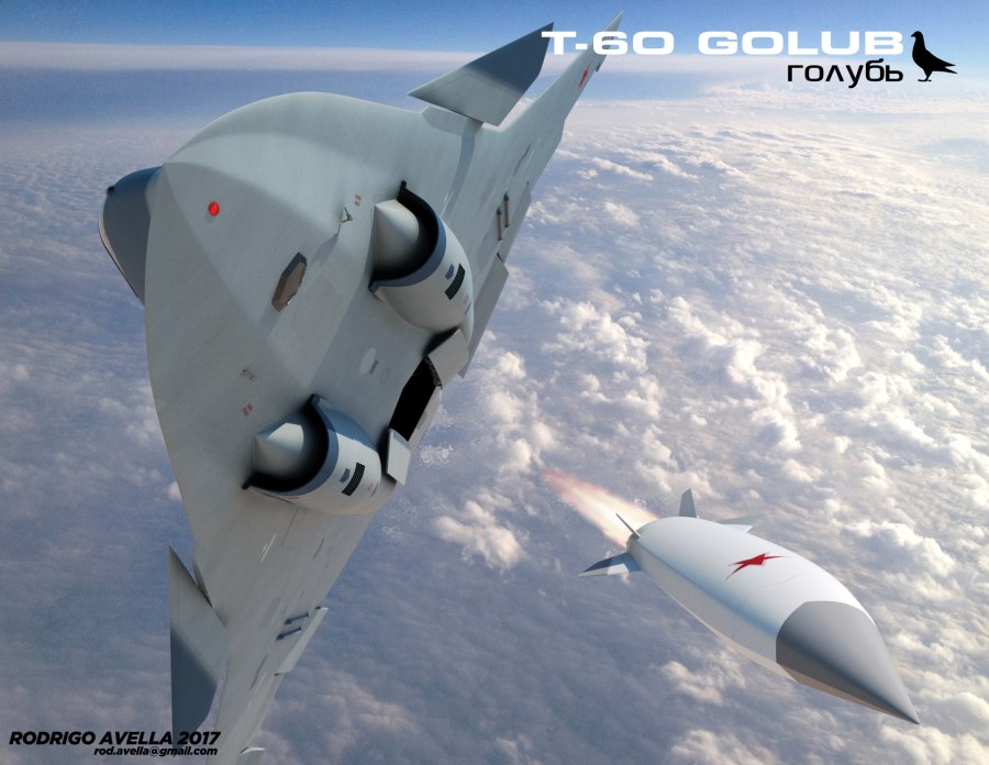Т-60 самолет 6- поколения