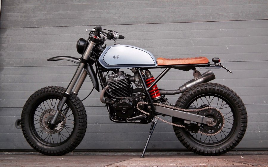 YBR 125 скремблер