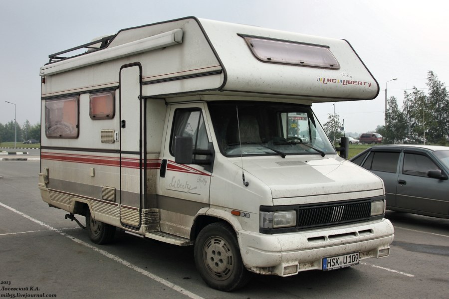 Fiat Ducato кемпер 1991