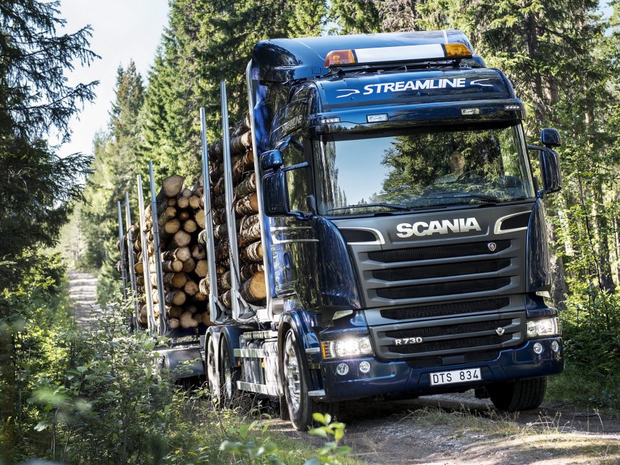 Scania r730 лесовоз