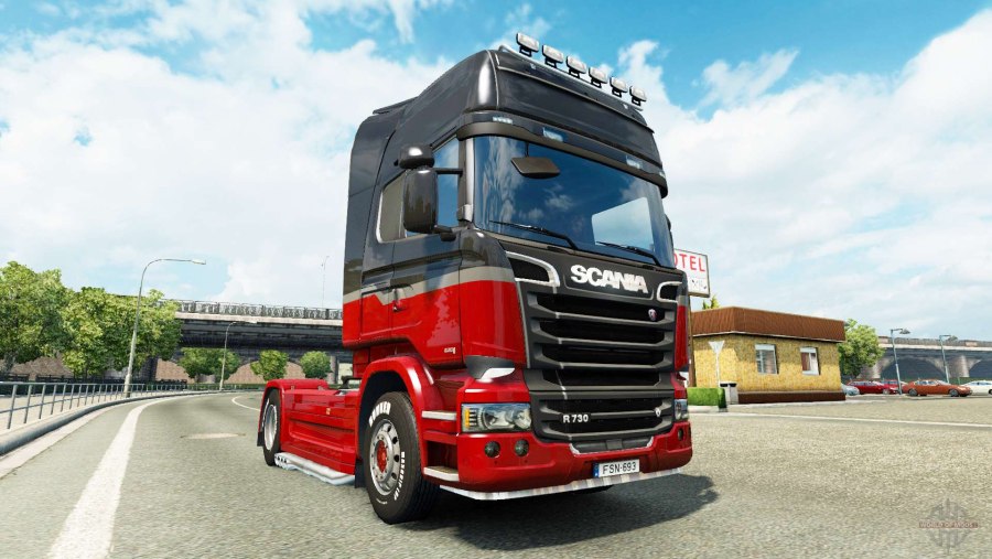 Скания v8 730