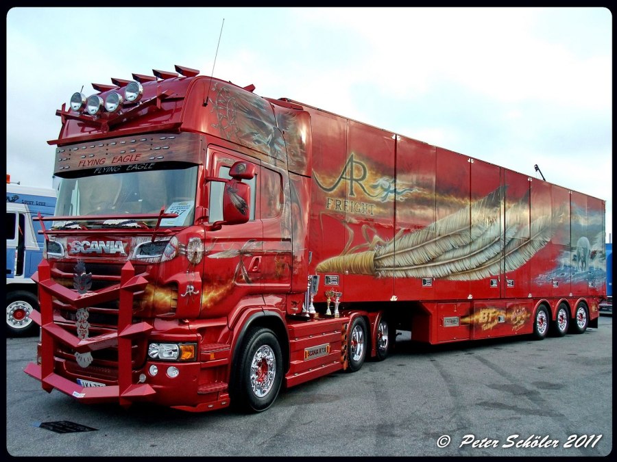 Фура Scania r730