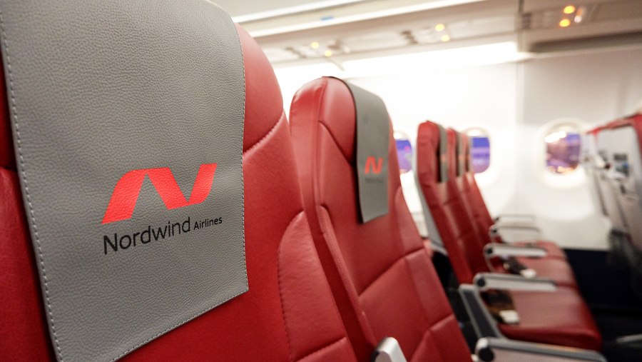 Airbus a321 Nordwind Airlines салон