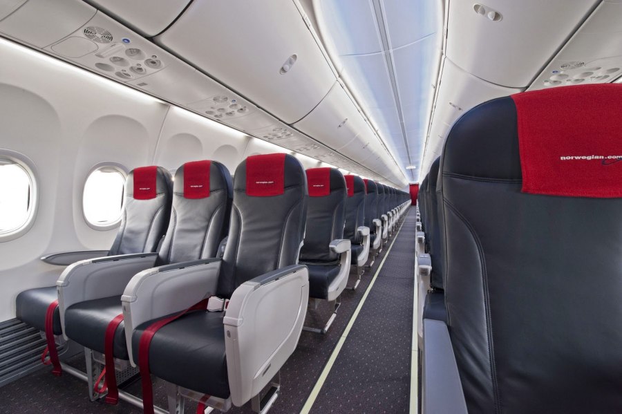 Северный ветер Боинг 737 салон
