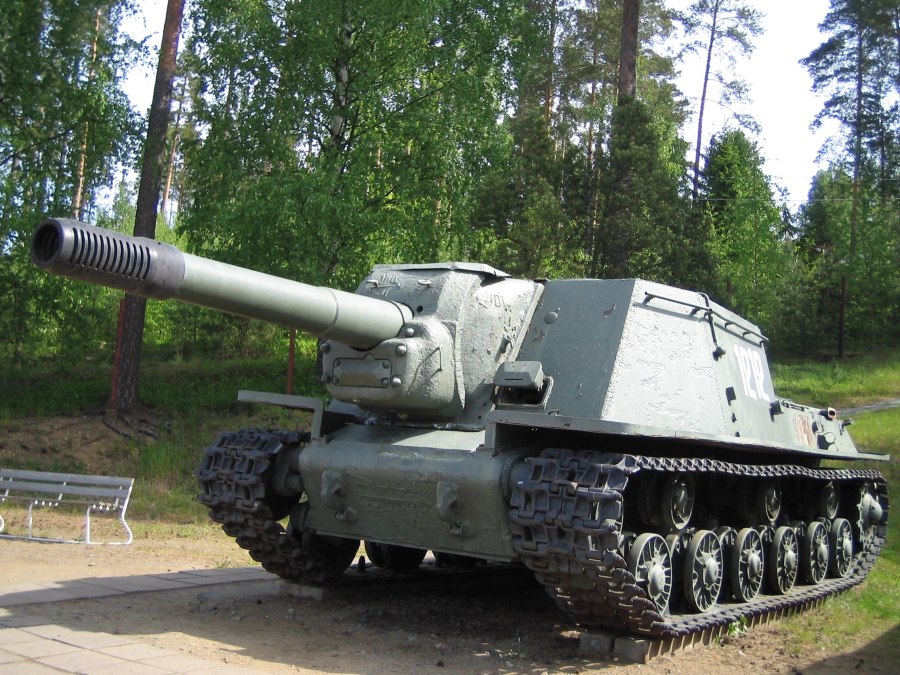 ИСУ-152 самоходная Артиллерийская