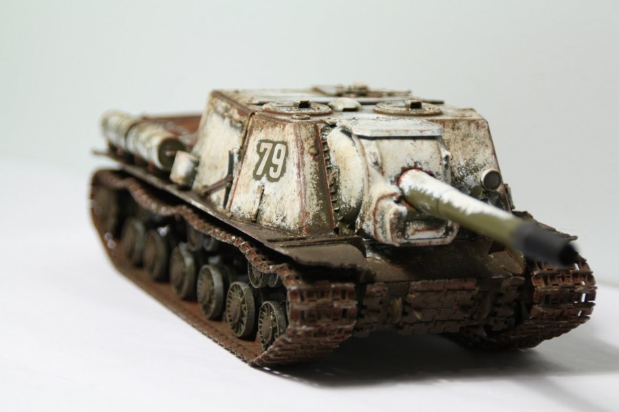 ИСУ-152 vs тигр
