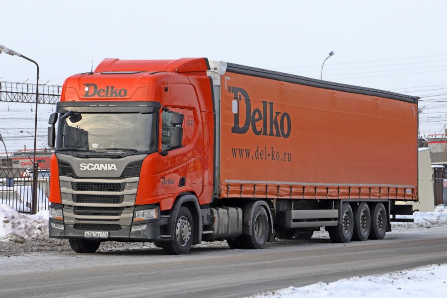 Скания р 440 Делко