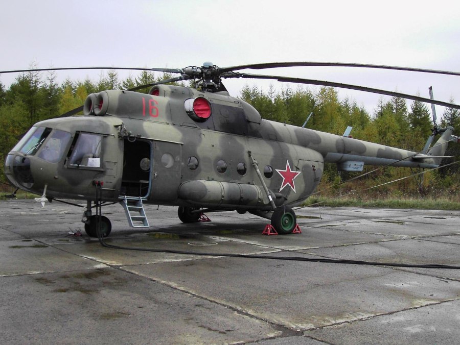 Вертолет ми-8 ТВ