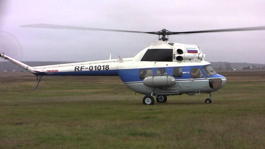 Вертолёт ми-2 СССР