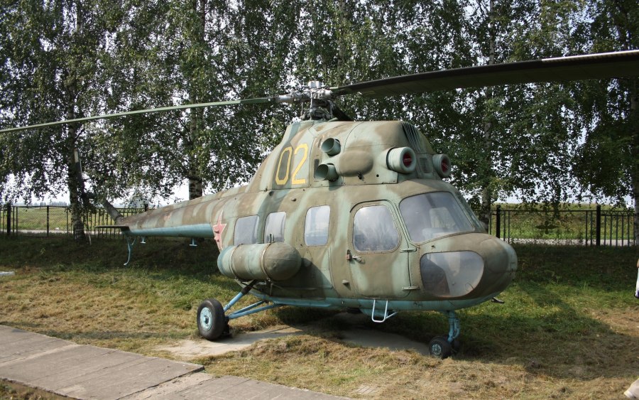 Вертолет ми2 военный СССР