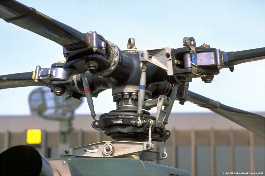 Helicopter EC 130 автомат перекоса