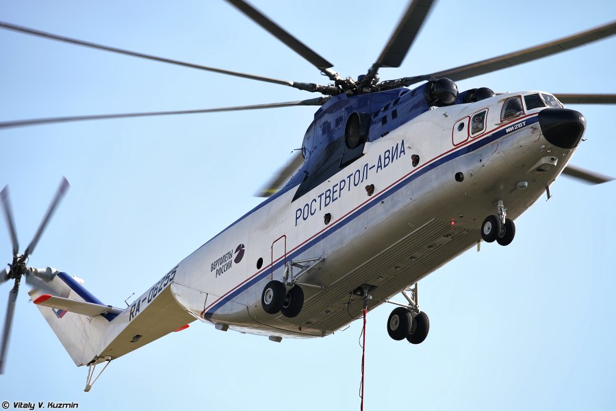 Внешняя подвеска вертолета ми-26