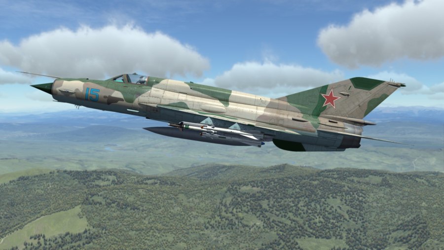 Самолет миг-21бис