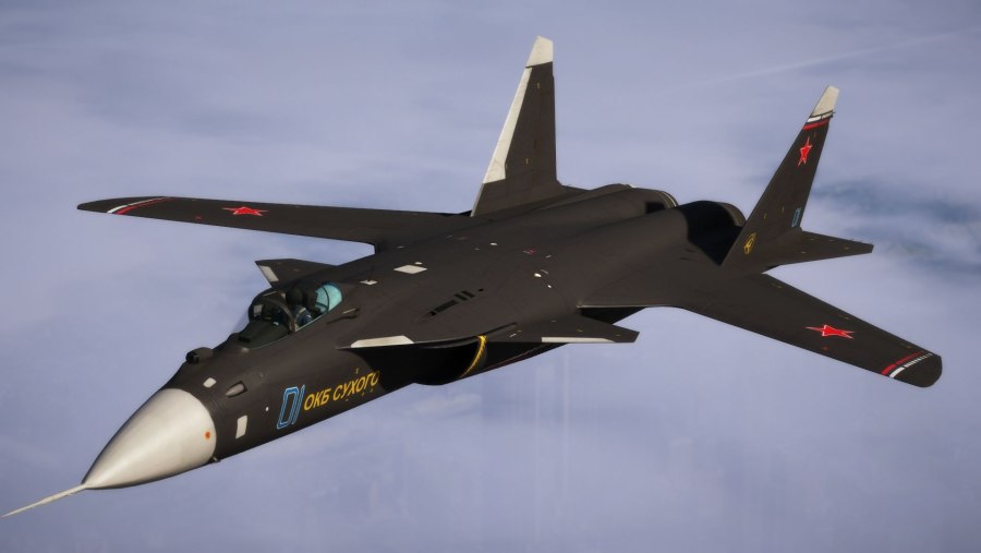 Су-47 экспериментальный самолёт