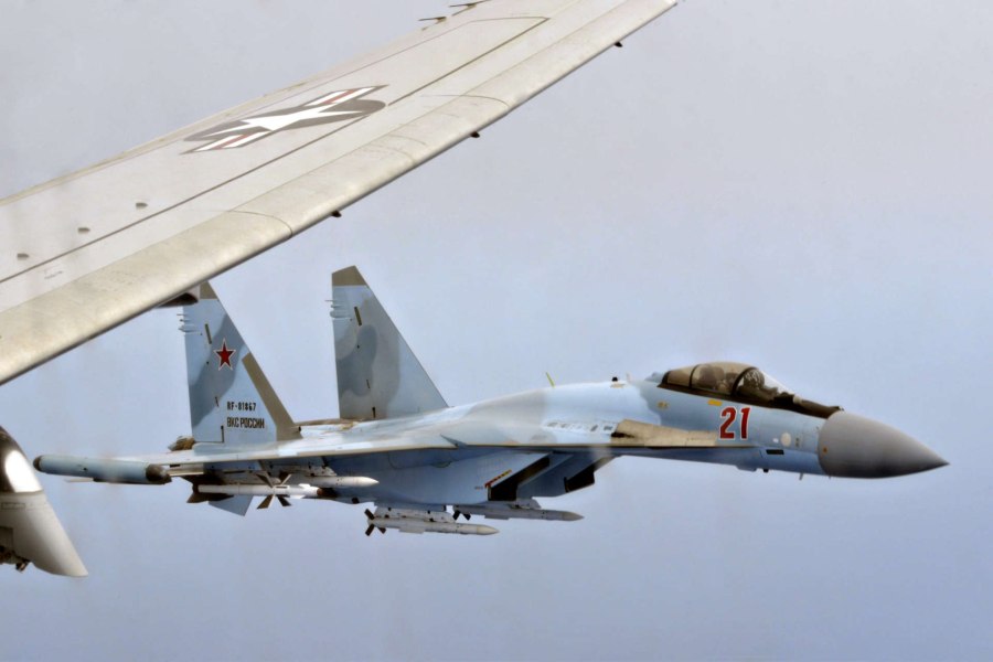 Су-27 истребитель - перехватчик