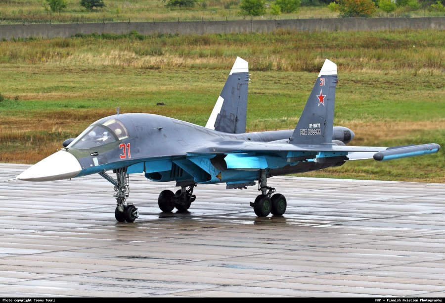 Су-34 серый