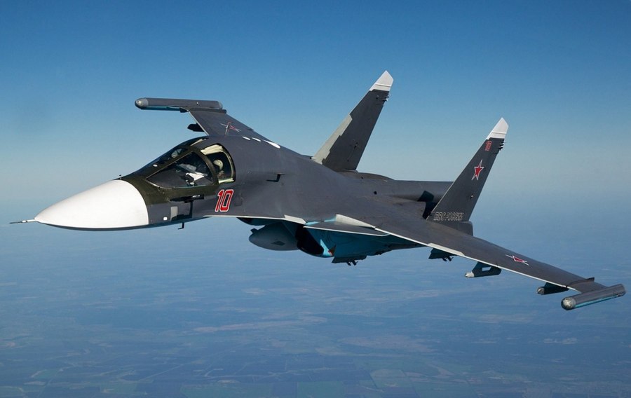 Су-34 бомбардировщик