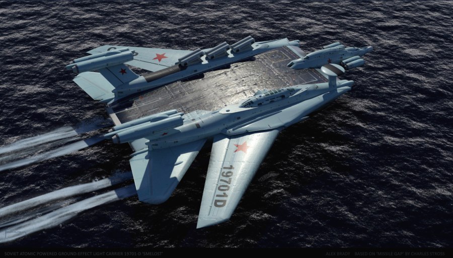 А-2000 экраноплан